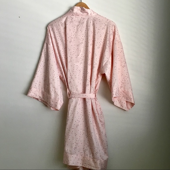 Shimera pink polka dot robe - Picture 2 of 4